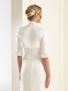Top de mariée en satin lisse