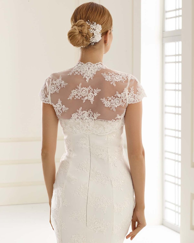 Top de mariée en dentelle
