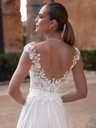 Top de mariée sans manches en dentelle de haute qualité 